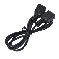 Makki кабел USB 2.0 AF/AF 1m - MAKKI-CABLE-USB2-AFAF-1m