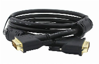 VCom Кабел DVI 24+1 Dual Link M / M +2 Ferrite - CG441GD-1.8m