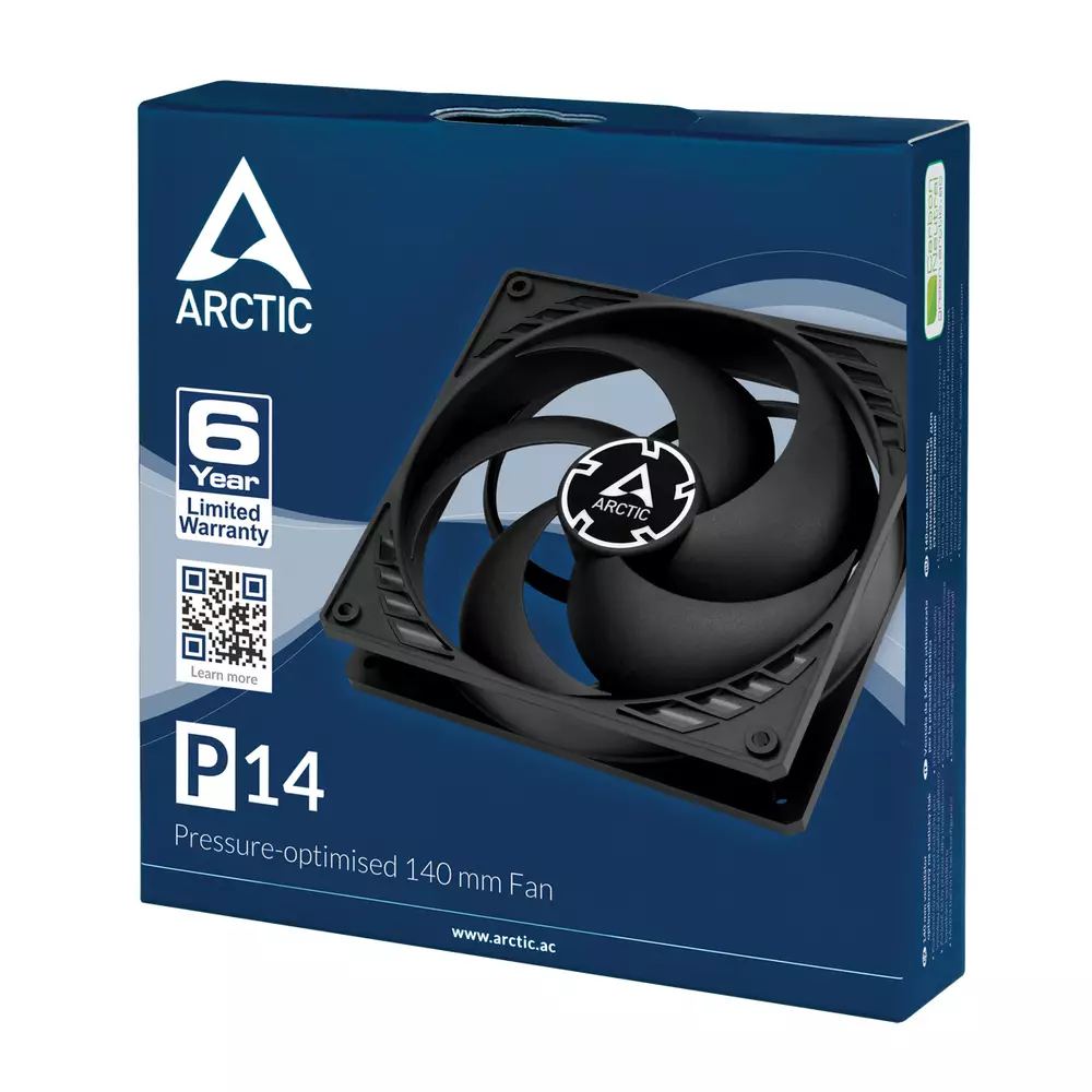 Вентилатор Arctic 140mm P14 1700rpm - ACFAN00123A