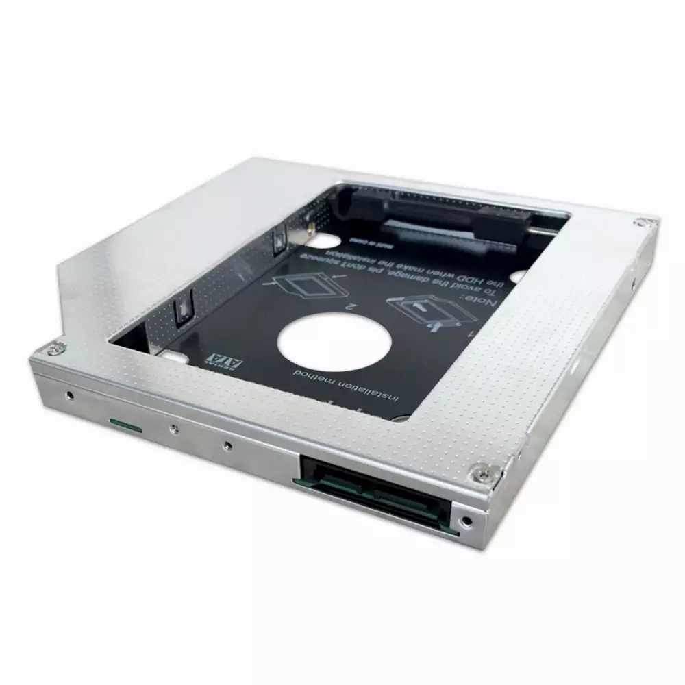 Makki кади за лаптоп Laptop Caddy 12.7mm SATA3 with LED/switch MAKKI-CADDY-127-LS