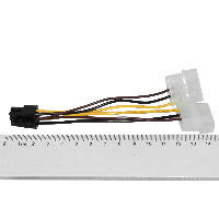 Makki Адаптер Adapter 2xMolex to 6pin PCI-E VGA - MAKKI-CE313-0.15m