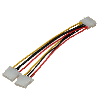 Makki Кабел Molex Power Splitter Y Cable - MAKKI-CE302-0.2m