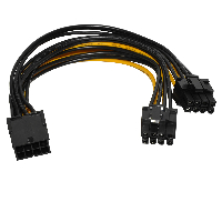 Makki Mining PCI-E Splitter 8pin -> 2x 8pin - MAKKI-CABLE-PCIE8-TO-2x8