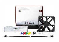 Вентилатор Noctua 120mm NF-S12A PWM Chromax.black.swap