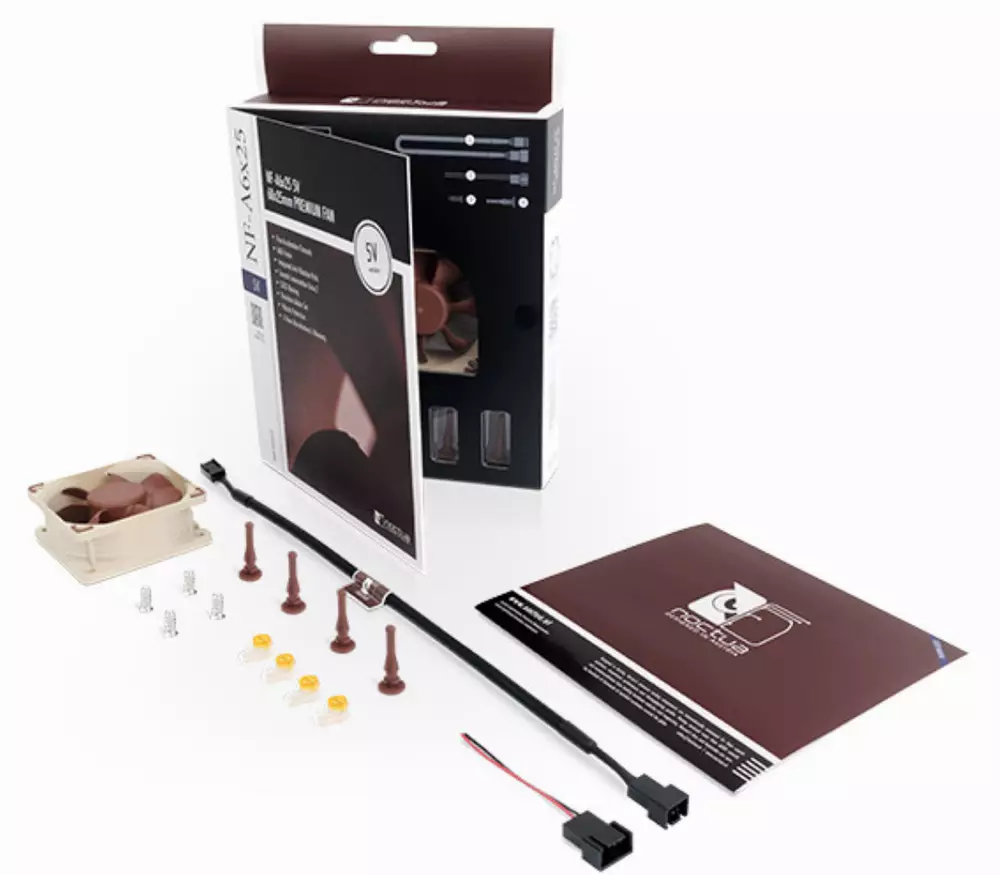 Вентилатор Noctua 60x60x25mm 5V - NF-A6x25-5V