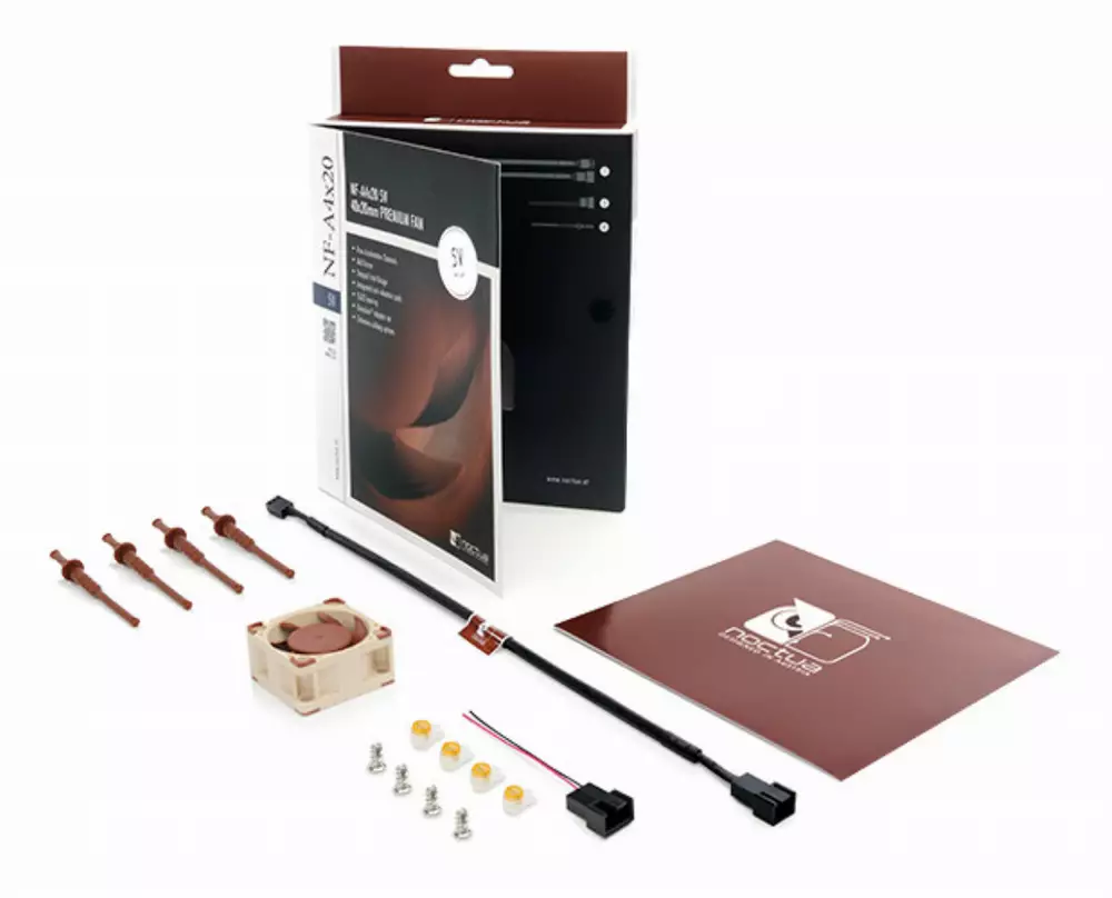 Вентилатор Noctua 40x40x20mm 5V 5000rpm - NF-A4x20-5V