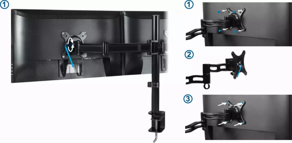 Arctic Стойка за монитор Desk Mount Monitor - Z2 BASIC