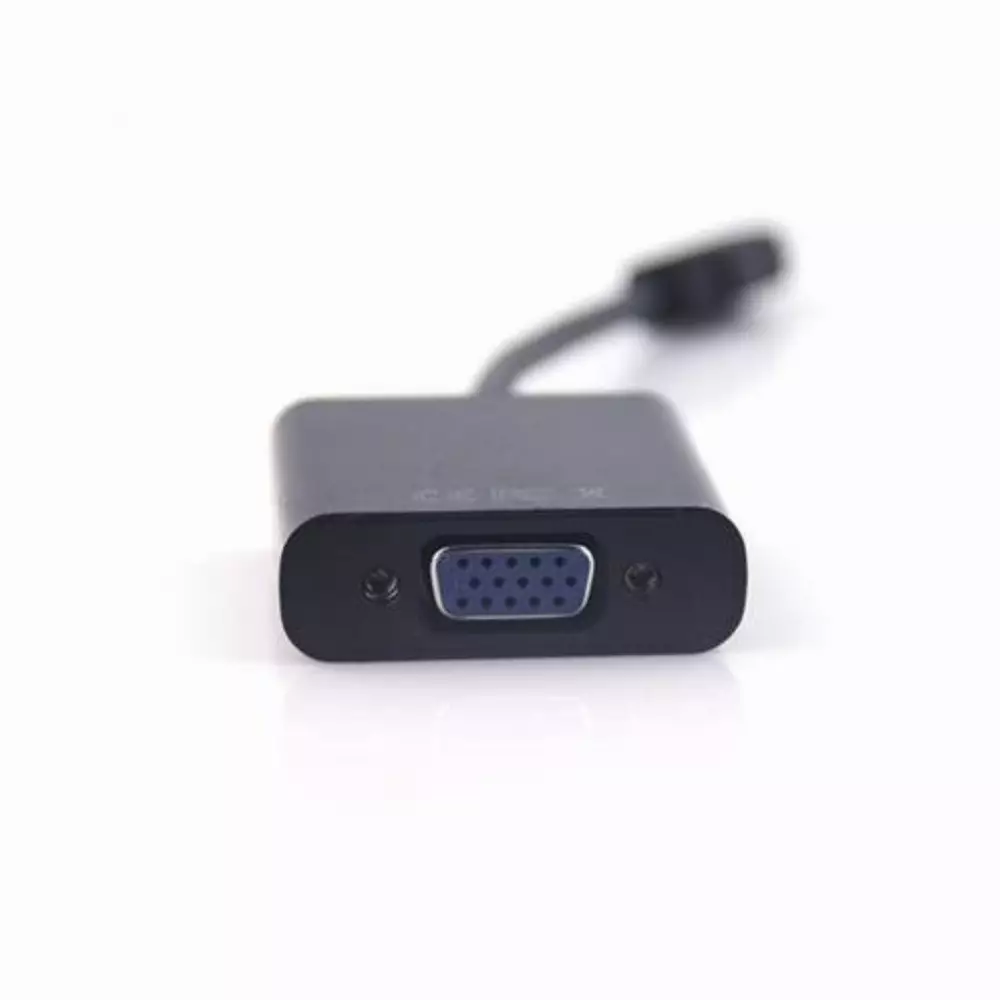VCom Адаптер Adapter Mini HDMI CM to VGA F White - CG592-0.15m