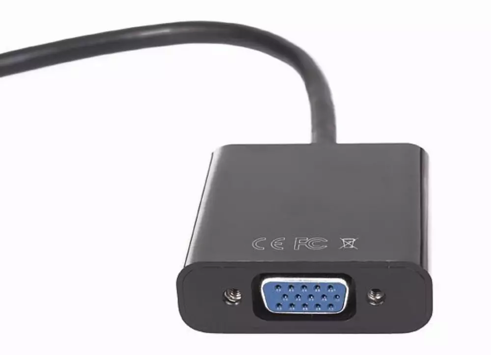 VCom Адаптер Adapter HDMI M to VGA F - CG591-B-0.15m