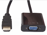 VCom Адаптер Adapter HDMI M to VGA F - CG591-B-0.15m