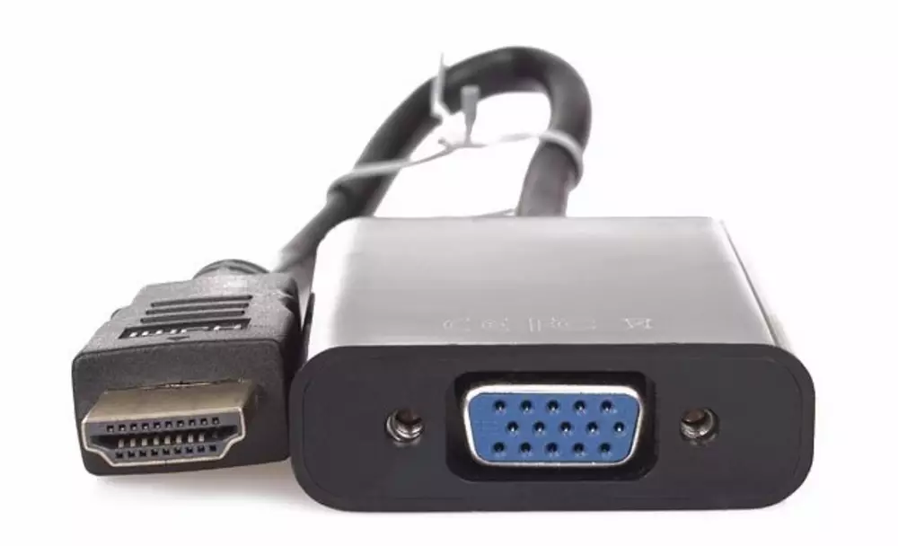 VCom Адаптер Adapter HDMI M to VGA F - CG591-B-0.15m