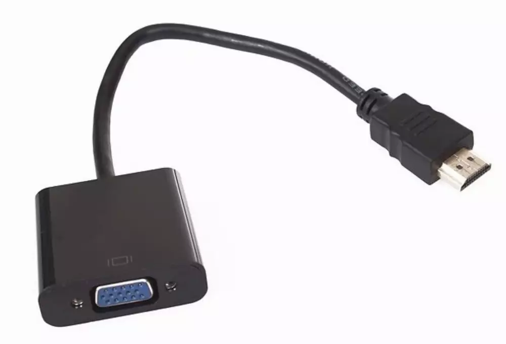 VCom Адаптер Adapter HDMI M to VGA F - CG591-B-0.15m