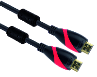 VCom Кабел HDMI M / M Ultra HD 4k2k Gold +2 Ferrite v1.4 ethernet 3D - CG525D-3m