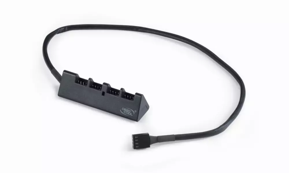 Разклонител за вентилатори DeepCool HUB 4 fans PWM/3pin
