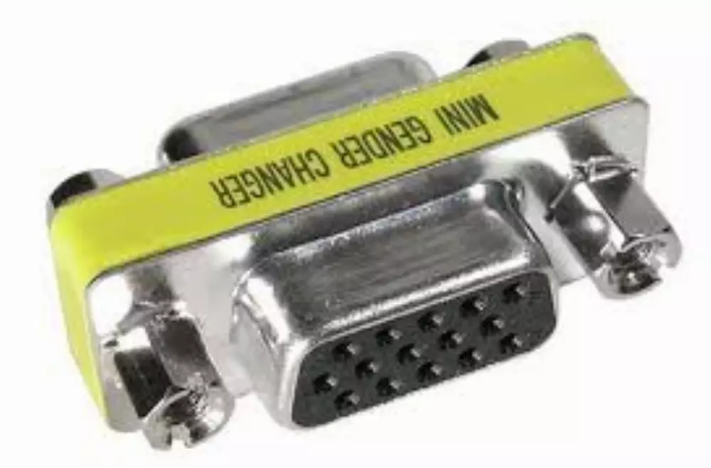 VCom Адаптер Adapter VGA HD15 F / F - CA082