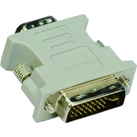 VCom Адаптер Adapter DVI M / VGA HD 15F - CA301