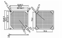 Филтър Evercool Metal Black - 92mm