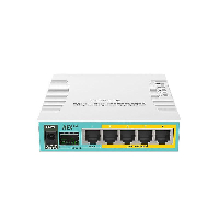 Рутер MikroTik RB960PGS, 128MB, 5x Gigabit LAN, PoE, USB, 10/100/1000Mbit,  RouterOS L4