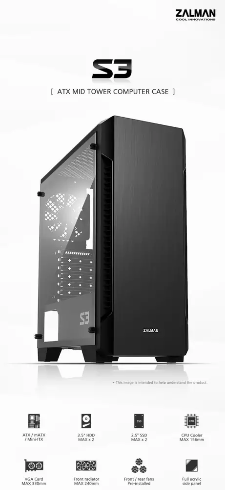 Кутия Zalman S3