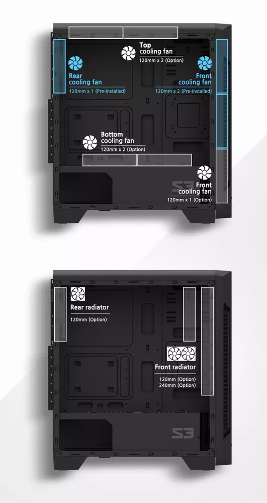 Кутия Zalman S3