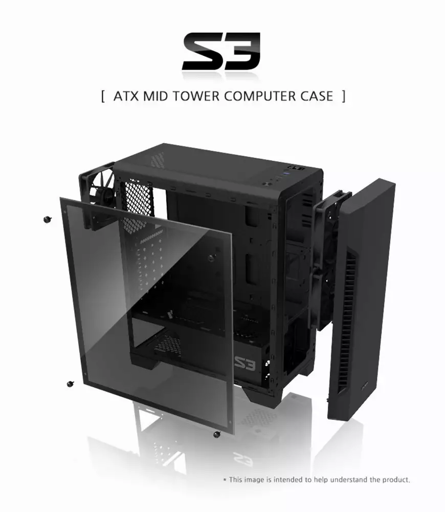 Кутия Zalman S3
