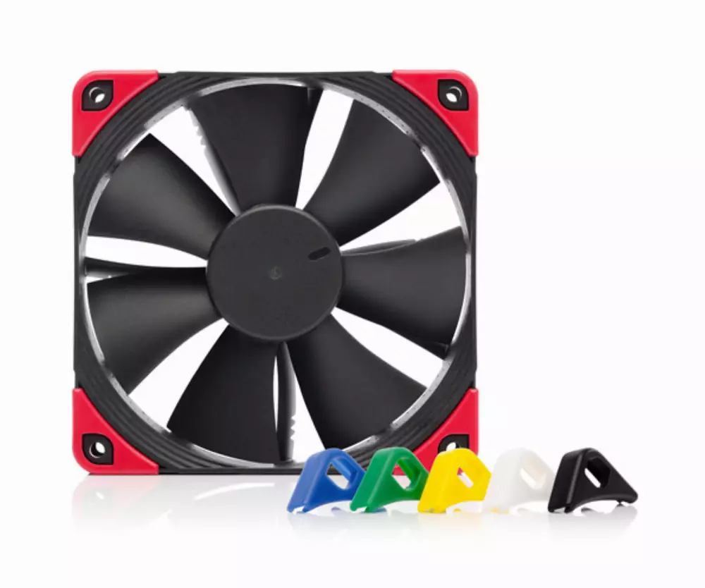 Вентилатор Noctua 120mm NF-F12 PWM Chromax.black.swap - NF-F12-PWM.CH.BK.S