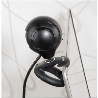 Уеб камера HAMA Spy Protect HD микрофон Черна
