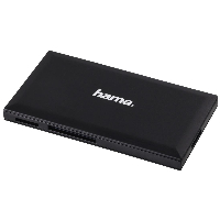 Четец за карти HAMA Multi-Card Reader, USB 3.0, SD/microSD/CF/MS, 5 Gbps, Черен
