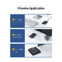 Външна кутия за диск Orico 2521U3-BK-EP Storage Case 2.5 inch USB3.0