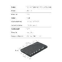 Външна кутия за диск Orico 2521U3-BK-EP Storage Case 2.5 inch USB3.0