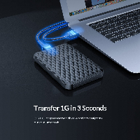 Външна кутия за диск Orico 2520U3-BK-EP Storage Case 2.5 inch USB3.0
