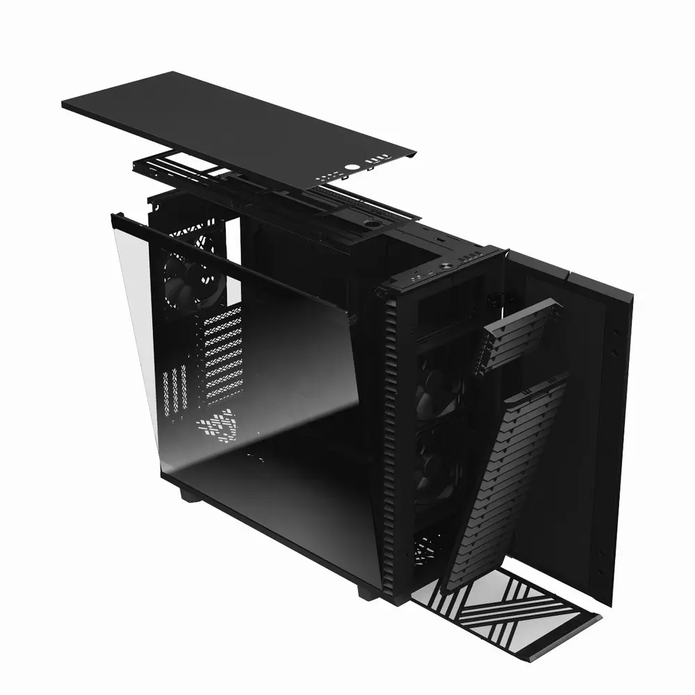 Кутия Fractal Define 7 XL Dark Tempered Glass