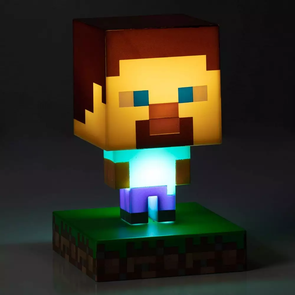 Статуетка Paladone Minecraft: Steve Icon Light BDP