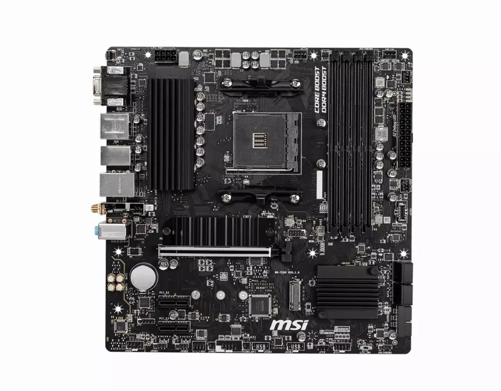 Дънна платка MSI B550M PRO-VDH (WI-FI)