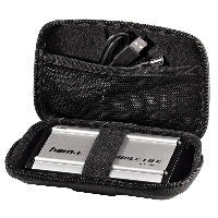 Калъф за твърд диск HAMA EVA 84113, 2.5", Черен