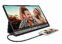 Монитор ASUS 15.6" ZenScreen Go MB16AHP, FullHD (1920x1080), IPS, USB Type-C, Преносим