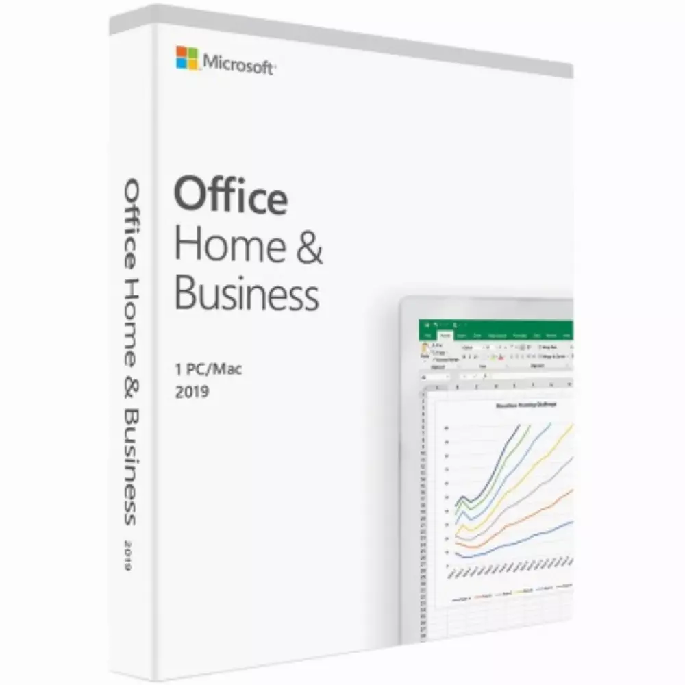 Microsoft Office Home and Business 2019 English EuroZone Medialess P6