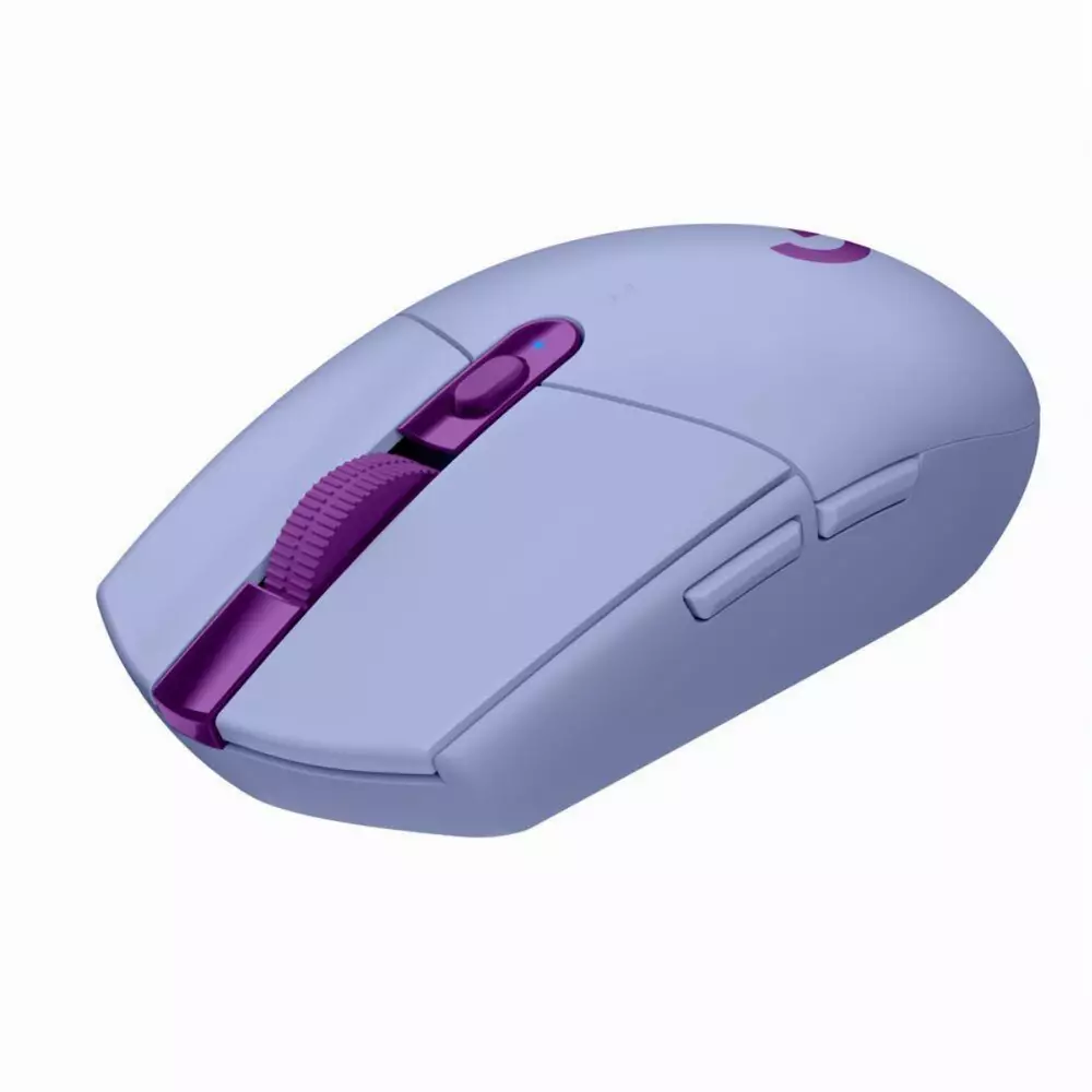 Геймърска мишка Logitech G305 Lilac Lightspeed Wireless - 910-006022