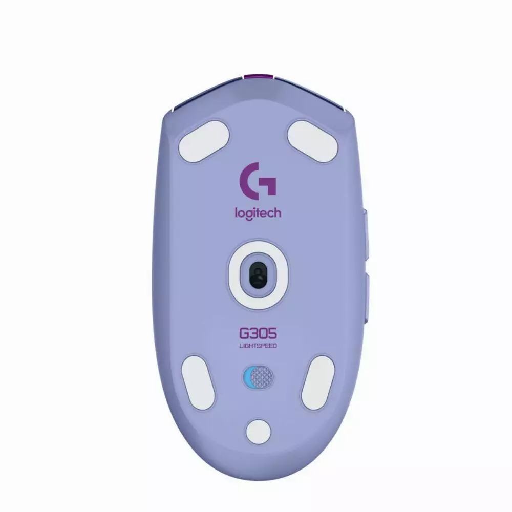 Геймърска мишка Logitech G305 Lilac Lightspeed Wireless - 910-006022