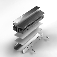 Пасивен охладител за памет Jonsbo M.2 SSD