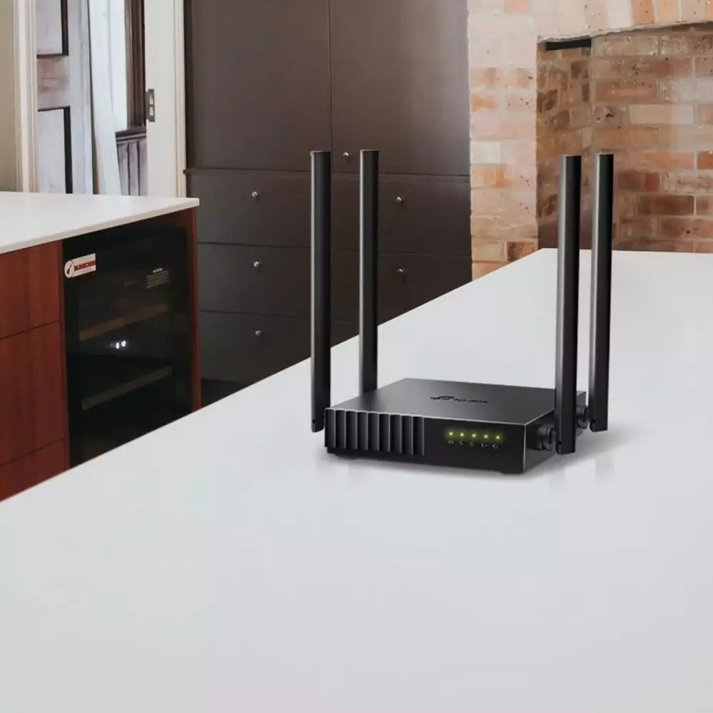 Безжичен рутер TP-Link Archer C54 AC1200, Dual band, 4 антени