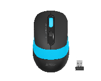 Мишка A4 FG10S Fstyler Optical Wireless безжична безшумна Син