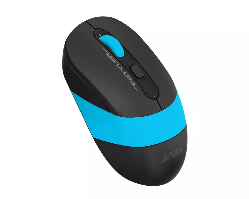 Мишка A4 FG10S Fstyler Optical Wireless безжична безшумна Син