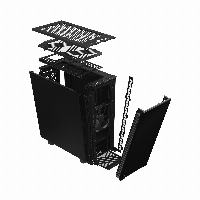 Кутия Fractal Define 7 Compact Black ATX Case - FD-C-DEF7C-01