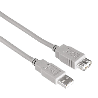 Кабел HAMA 200905, USB-A женско - USB-A мъжко, 1.5 м
