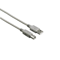 Кабел HAMA 200901 USB-A мъжко - USB-B мъжко, 3 м, булк опаковка