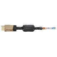 Кабел HAMA Premium, HDMI мъжко - HDMI мъжко, 1.5 м, Ферит, Позлатени конектори