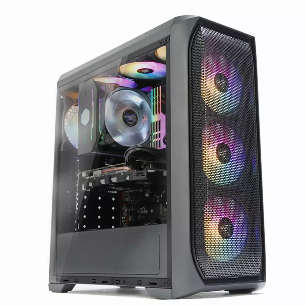 Кутия Zalman N5 MF 4 x 120mm Fixed RGB