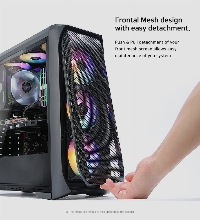 Кутия Zalman N5 MF 4 x 120mm Fixed RGB