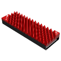 Пасивен охладител Jonsbo M.2 SSD, оребрен